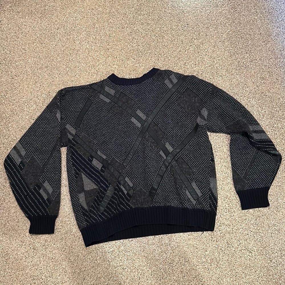 vintage grandpa sweater